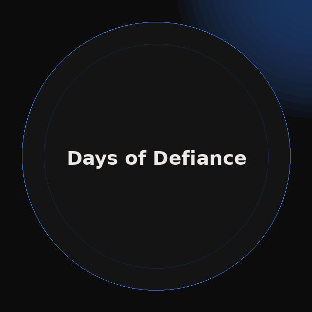 Days of Defiance emblem